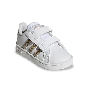 🆕 ADIDAS GRAND COURT SNEAKER Girls leopard print